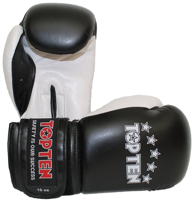 Black Top Ten Boxing Gloves NB II   