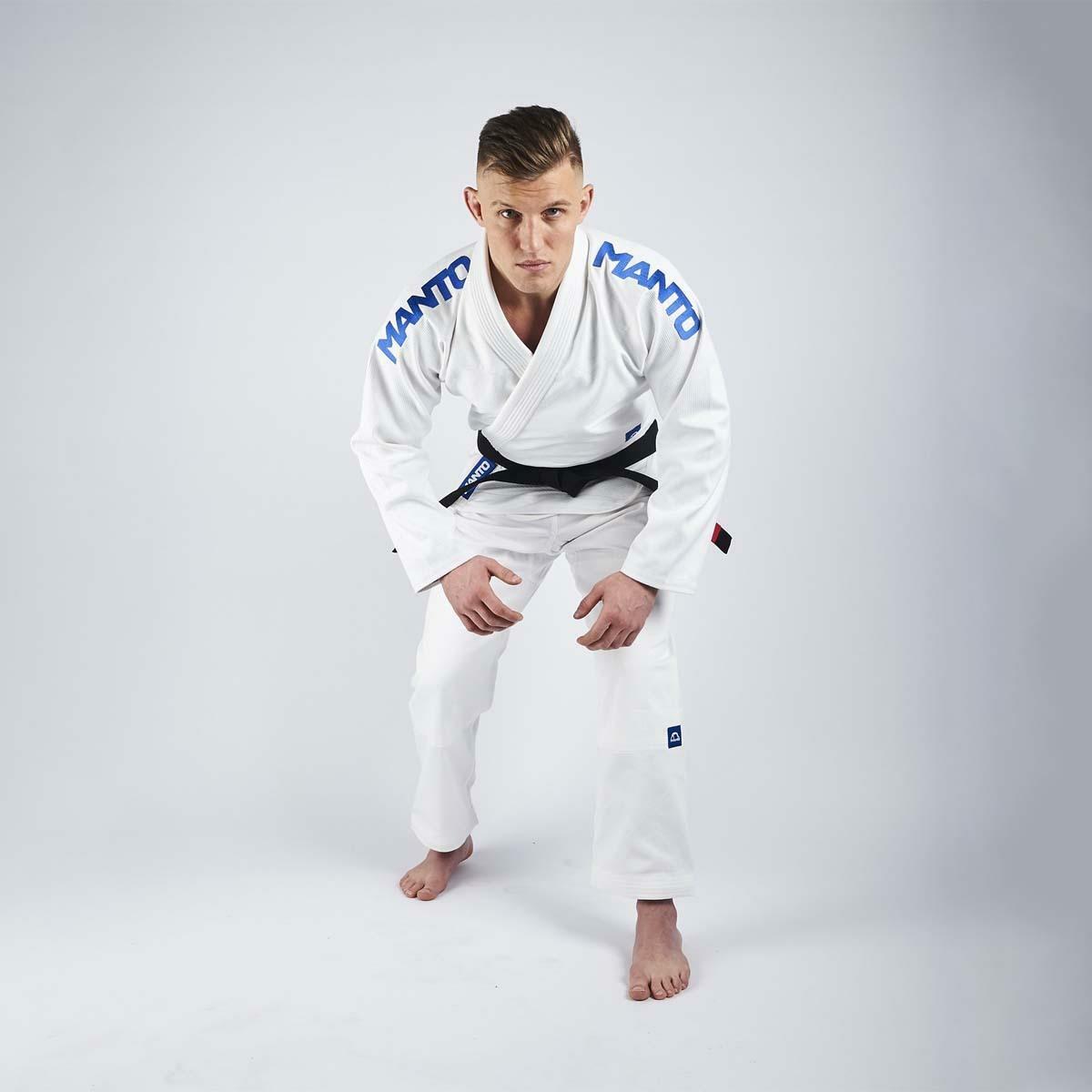 Manto x4 bjj gi weiß