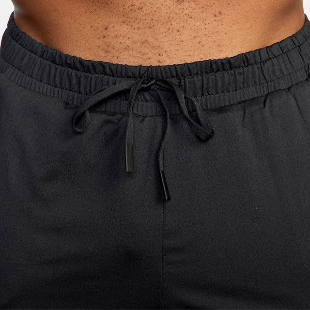 Black RVCA Yogger Combination Training Shorts
