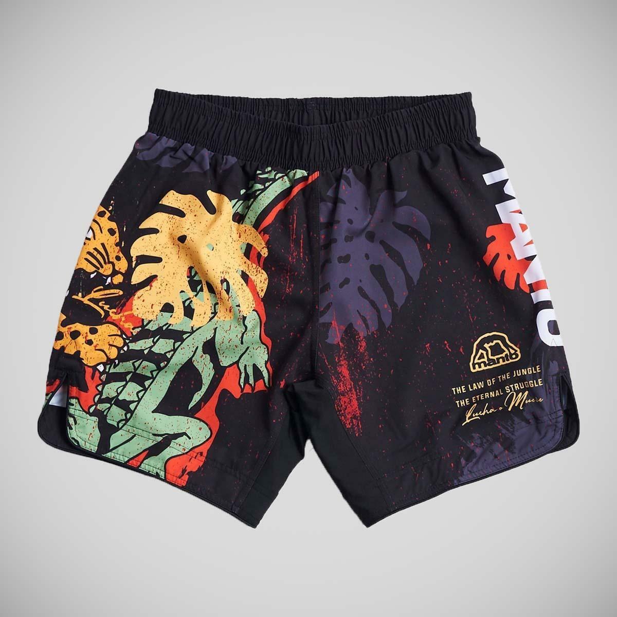 Manto pantalones cortos de pelea de la jungla