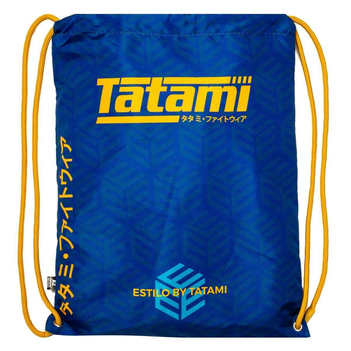 Gold on Navy Tatami Fightwear Estilo Black Label Mens BJJ GI