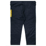 Gold on Navy Tatami Fightwear Estilo Black Label Mens BJJ GI
