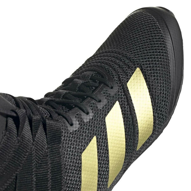 Black-Gold Adidas Speedex 18 Boxing Boots