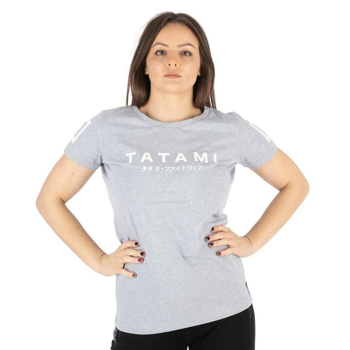 Grey Tatami Fightwear Ladies Katakana T-Shirt