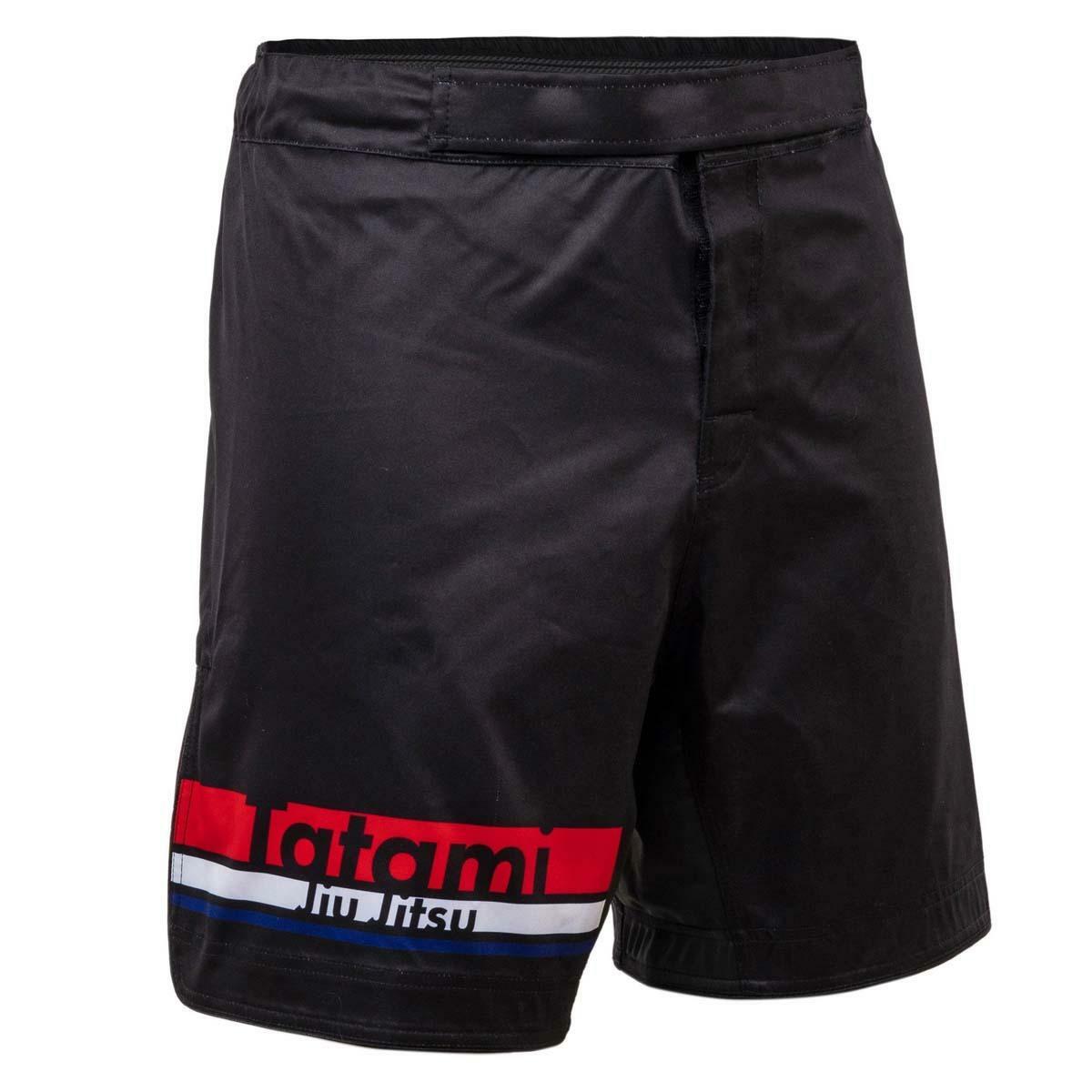Svart tatami foreldet gripende shorts