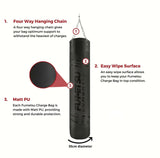 FUMETSU CARGA 5 pés de saco de punção preto/preto