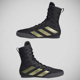Adidas Box Hog 4 Boots Boxing Black/Gold