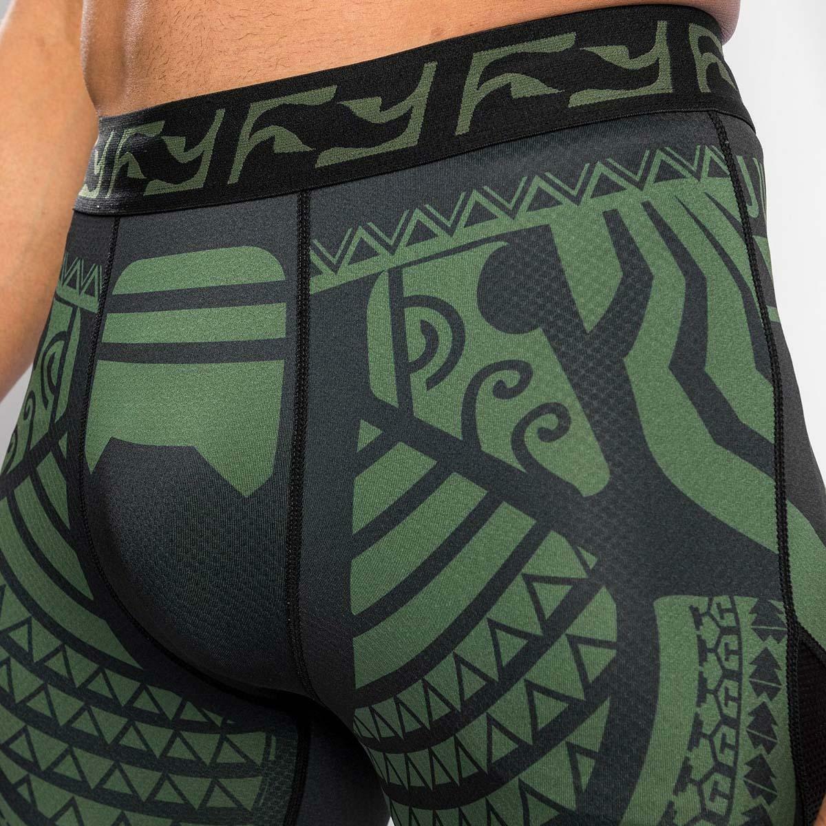 Black/Khaki Venum Nakahi Spats