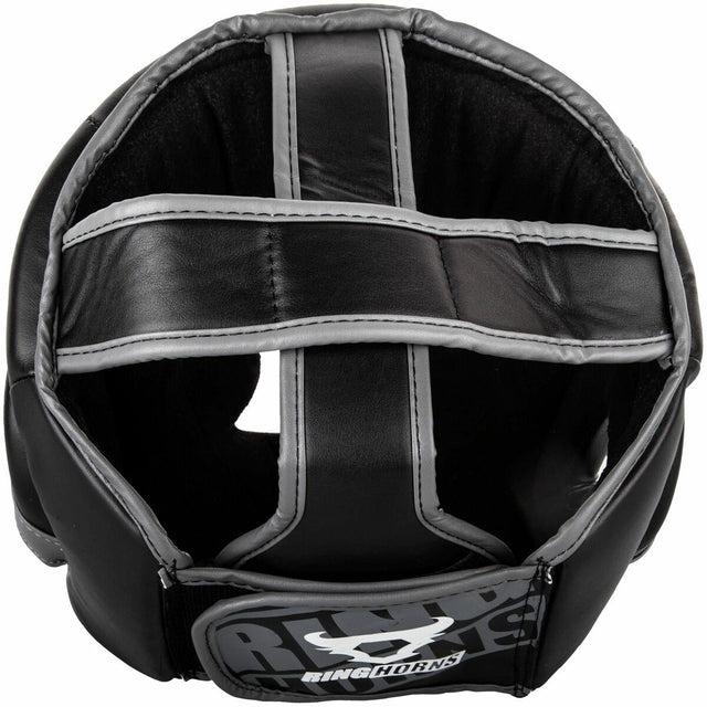 Black/White Ringhorns Charger Headguard