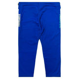 Grau auf Blue Tatami Fightwear Estilo Black Label Mens Bjj Gi