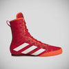 Adidas Box Hog 4 боксерские ботинки красные/белые
