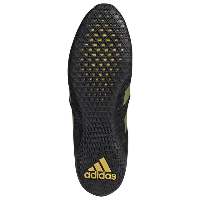 Black-Gold Adidas Speedex 18 Boxing Boots
