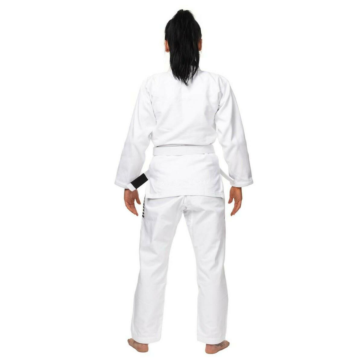 Weiß/grau Tatami Fightwear Estilo Black Label Ladies Bjj Gi