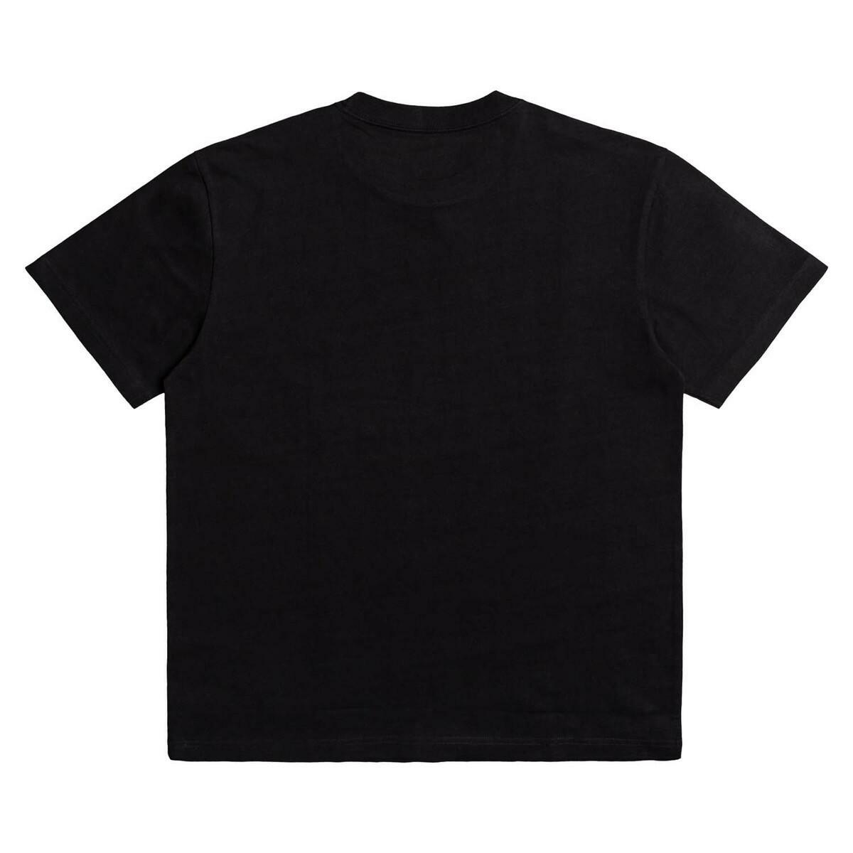 Schwarzes RVCA-Rezession T-Shirt