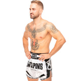 8 Weapons Snow Night Carbon Muay Thai Shorts