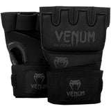 Venum Guantes de envoltura de gel kontact negros/negros