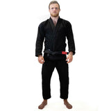 Zwart op zwarte tatami vechtkleding estilo zwart label heren bjj gi