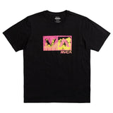 Schwarzes RVCA Balance Box T-Shirt