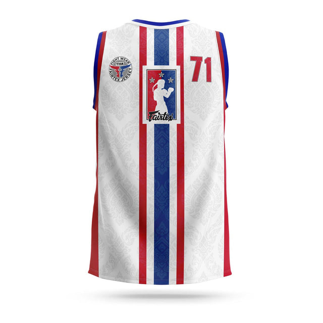 Fairtex JS19 Basketball Jersey White