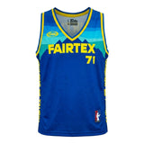 Fairtex JS26 Basketball Jersey Blue/Yellow