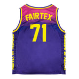 Fairtex JS26 Basketball Jersey Purple/Yellow