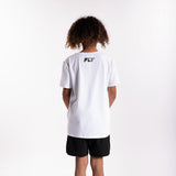 Fly Kids Big Logo Tee White
