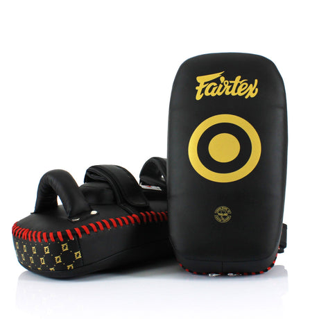 Fairtex KPLC5 Microfibre Thai Kick Pads Black