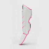 Leone Revo Fluo Shin Guards White/Pink