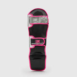 Leone Revo Fluo Shin Guards White/Pink