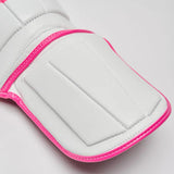 Leone Revo Fluo Shin Guards White/Pink