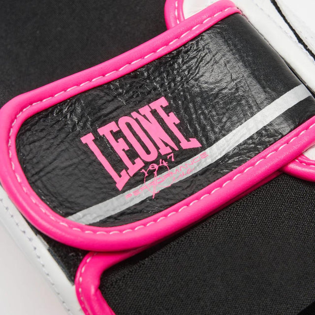 Leone Revo Fluo Shin Guards White/Pink