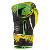 Bravose Limited Edition 16oz Velcro Boxing Gloves 365 Series Green & Black