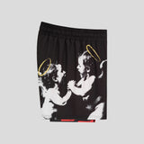 Manto Angels Fight Shorts Black