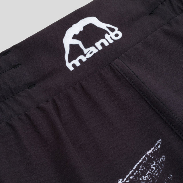 Manto Angels Fight Shorts Black