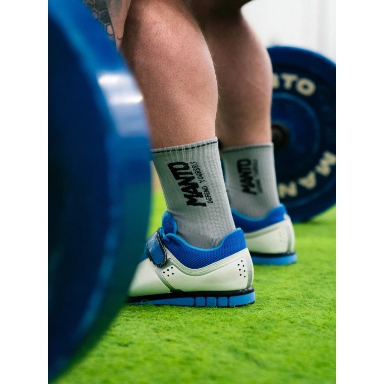 Manto Defend Socks Grey - detail