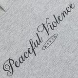 Manto Peaceful Violence Hoodie Grey