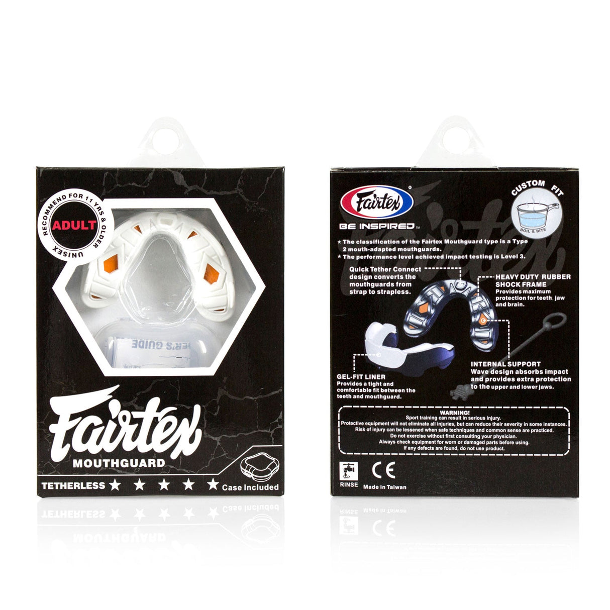 Fairtex MG3 Gel Mouthguard White