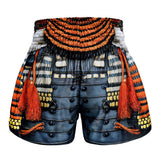 TUFF Sport MS656 The Ashigaru Muay Thai Shorts Orange - side detail
