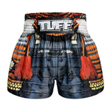 TUFF Sport MS656 The Ashigaru Muay Thai Shorts Orange - front view