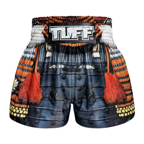 TUFF Sport MS656 The Ashigaru Muay Thai Shorts Orange - front view