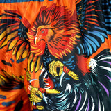 TUFF Sport MS676 Lethwei Rooster Muay Thai Shorts Orange - fit and cut detail