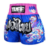 TUFF Sport MS686 Dragonforce Muay Thai Shorts Blue