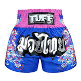 TUFF Sport MS686 Dragonforce Muay Thai Shorts Blue