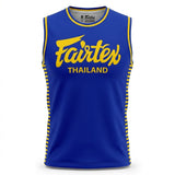 Fairtex MTT42 Tank Top Blue/Yellow