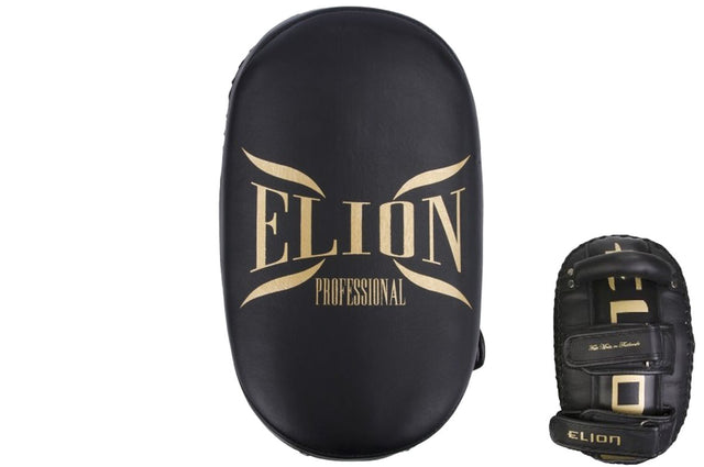Elion Thai Pad Black/Gold front with gold ELION logo