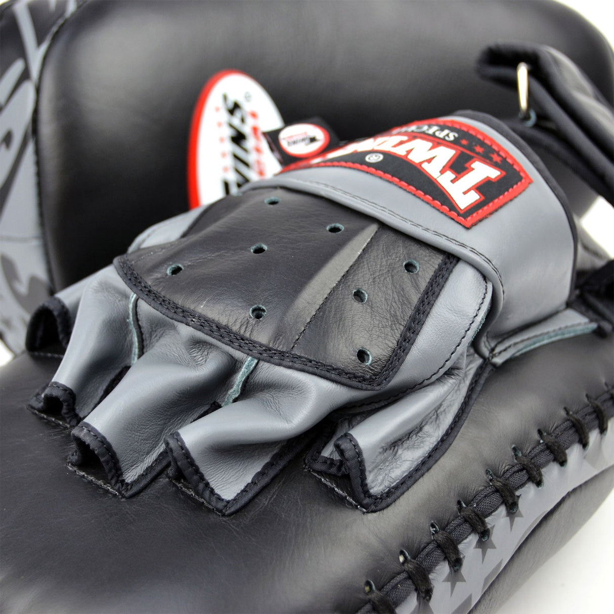 Twins Special PML23 Hybrid Kick Mitts Black-Grey