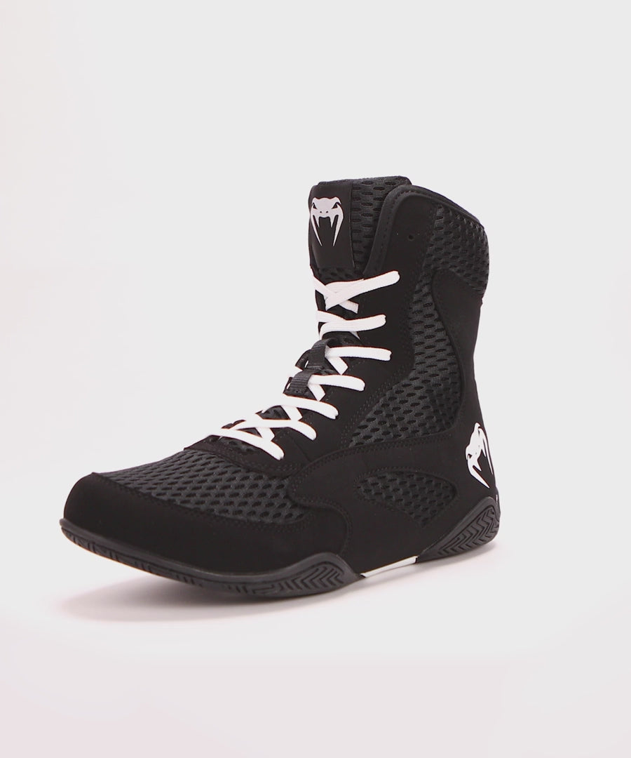 Venum Contender Boxing Shoes Black/White