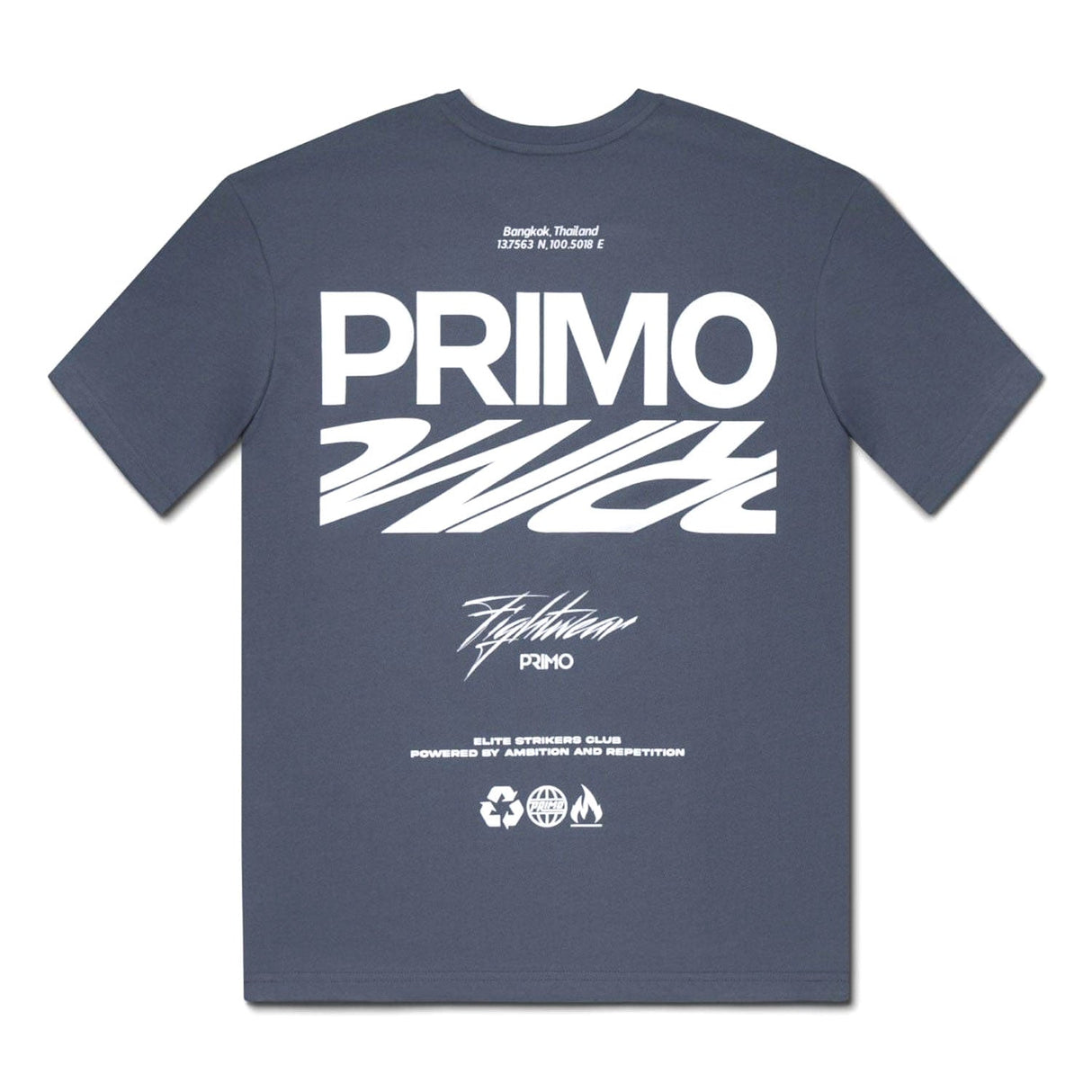 Primo Elite Strikers Club T-Shirt - Grey