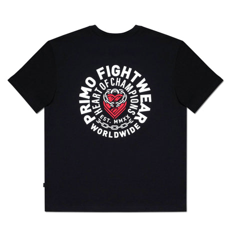 Primo Heart Of Champions T-Shirt - Black