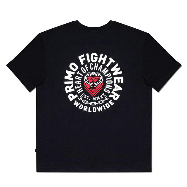 Primo Heart Of Champions T-Shirt - Black